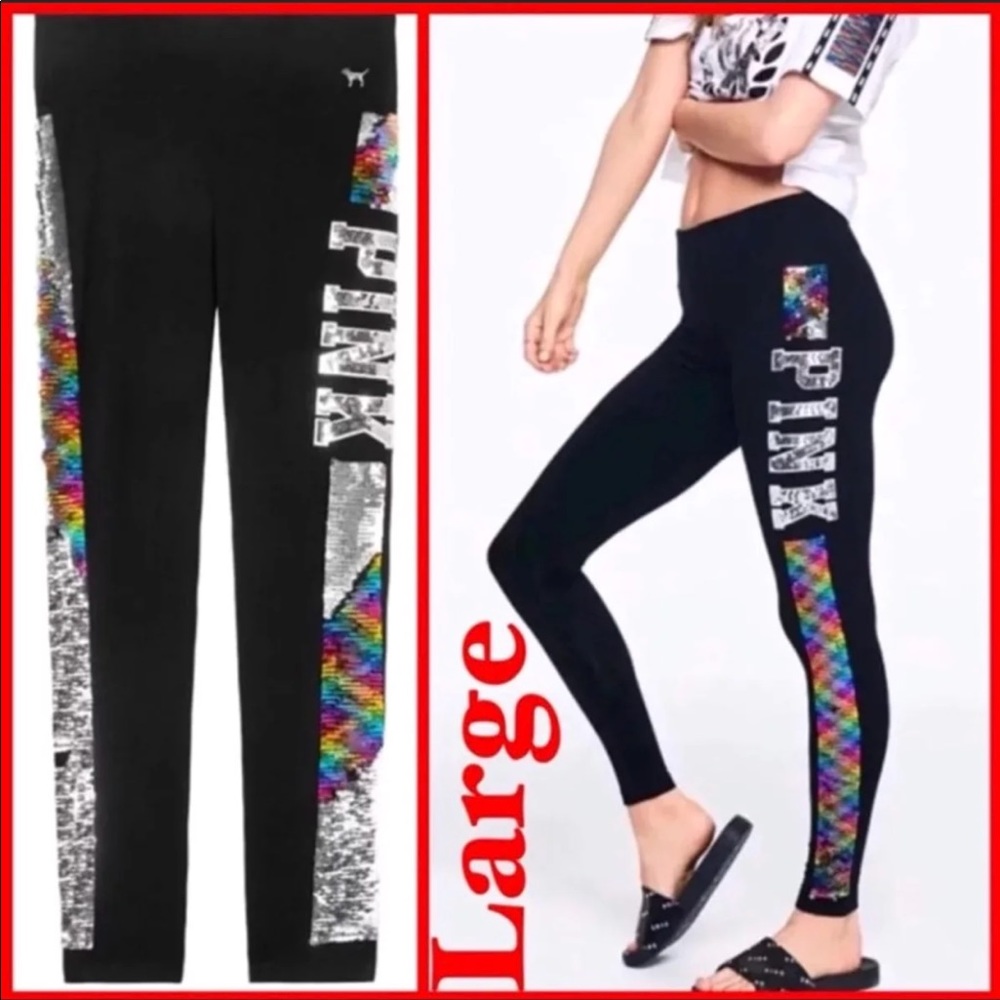 VS Pink Bling Leggings